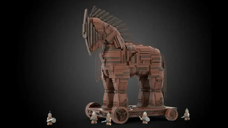 トロイの木馬がレゴ(R)アイデアレビュー進出 | 2023年第2回1万サポート獲得デザイン紹介