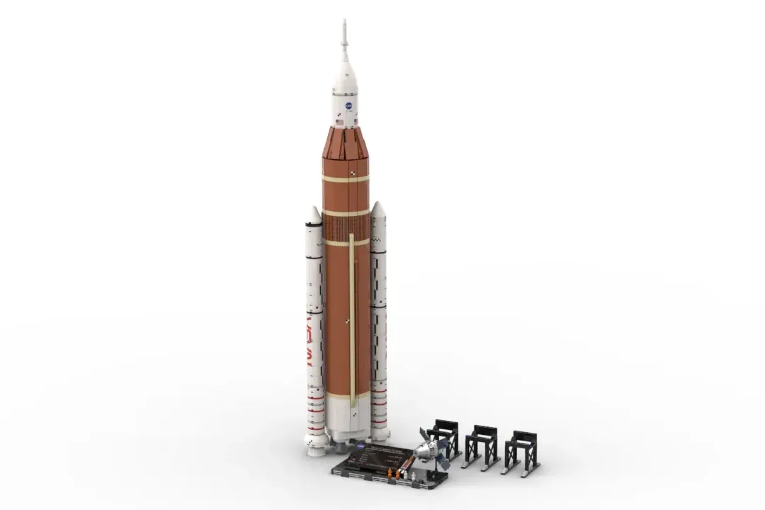 NASAの SLS ロケット打ち上げシステム：月と火星へがレゴ(R)アイデアレビュー進出(2024新作候補) | 2023年第3回1万サポート獲得デザイン紹介