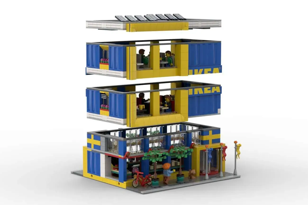 IKEAストアがレゴ(R)アイデアレビュー進出(2024～2025新作候補) | 2023年第3回1万サポート獲得デザイン紹介