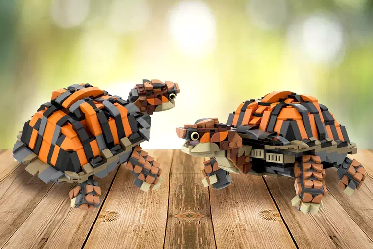 レゴ(R)ブロックの爬虫類がレゴ(R)アイデアレビュー進出(2024～2025新作候補) | 2024年第1回1万サポート獲得デザイン紹介