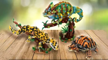 リアルな質感『レゴ(R)ブロックの爬虫類』がレゴ(R)アイデアレビュー進出(2024～2025新作候補) | 2024年第1回1万サポート獲得デザイン紹介