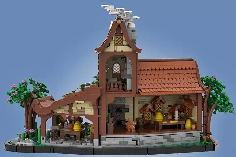 Potential for Delicious Honey: Medieval Bee Farm Advances to LEGO® Ideas Review (2024-2025 New Set Contender) | Introducing the First 10k-Support Design of 2024
