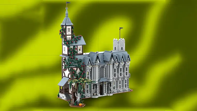 “Scooby-Doo Ravenwood Mansion” Advances to LEGO® Ideas 2024 First Review (2024-2025 New Set Contender) | 10k-Support Design