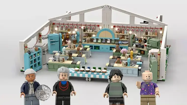 THE GREAT BRITISH BAKE OFF Advances to LEGO® Ideas 2024 First Review (2024-2025 New Set Contender) | 10k-Support Design