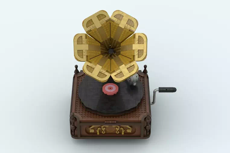 Vintage Record Player Decoration