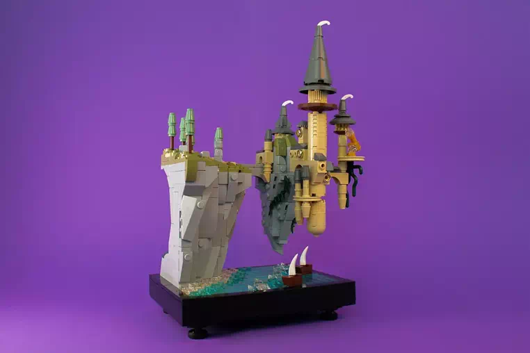 The Wizard Peaks - Could be the residence of a great wizard? Advancing to the LEGO Ideas Review!