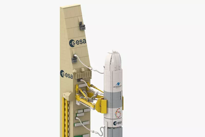 欧州の新型ロケット「アリアン6」モデルが2025年第2回レゴ(R)アイデアレビューに進出決定