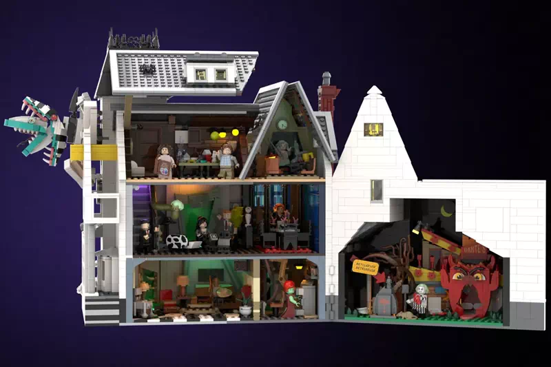 Classic Horror Comedy 'Beetlejuice' Advances to LEGO® Ideas Review (2025-2026 New Release Candidate) | Introduction of the Design that Gained 10,000 Supporters in the 3rd Round of 2024