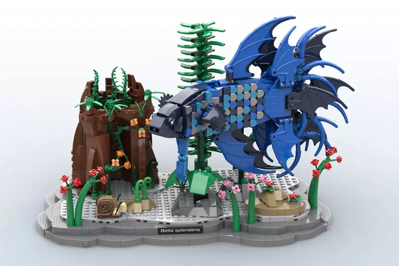 Betta Advances to LEGO® Ideas Review (Potential 2025-2026 Release) | Introducing the 3rd 10K Supporter Design of 2024