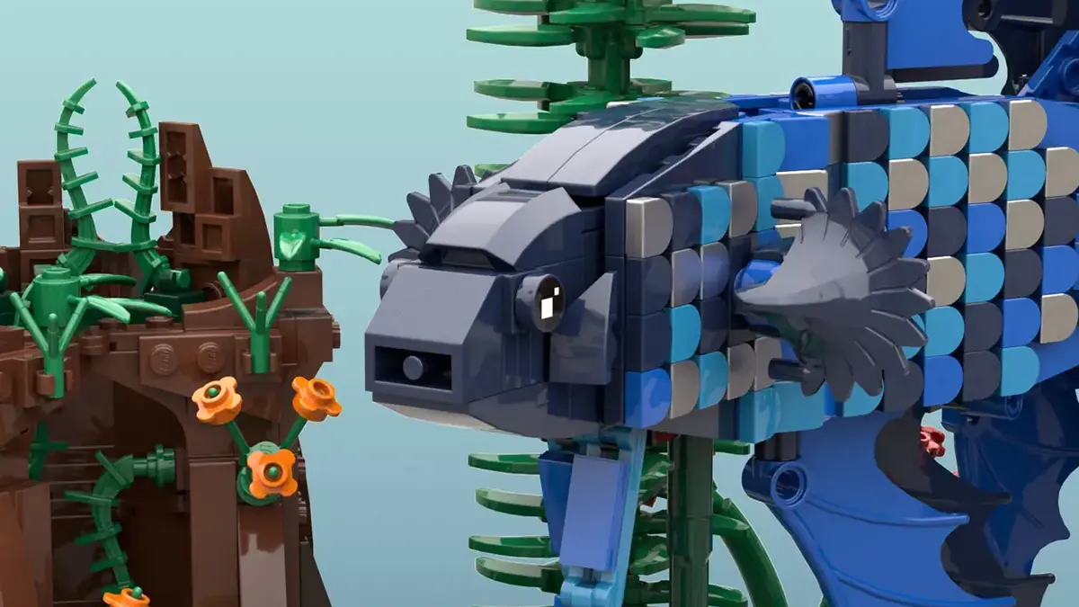 Betta Fish Advances to LEGO Ideas Review (Potential 2025-2026 Release) | Introducing the 3rd 10K Supporter Design of 2024