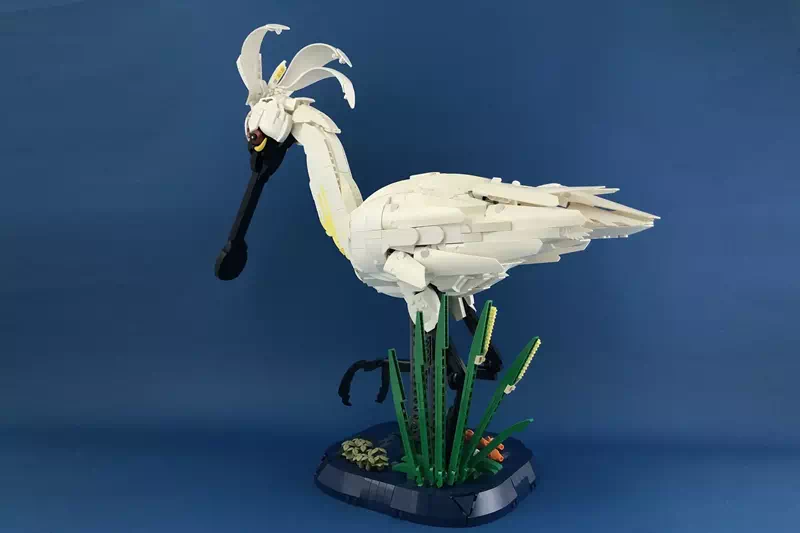 クロツラヘラサギがレゴ(R)アイデアレビュー進出 | 1万サポート獲得デザイン紹介