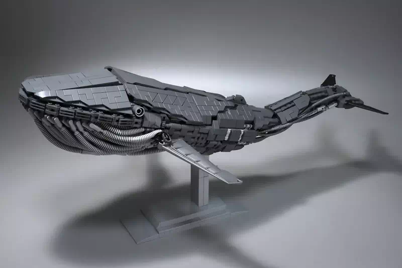 ブルーホエールメカがレゴ(R)アイデアレビュー進出 | 1万サポート獲得デザイン紹介