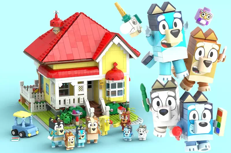 Popular Kids' Anime 'Bluey' Advances to LEGO® Ideas Review (2025-2026 New Product Candidate) | Introducing the 10,000-Support Design from the 2nd Round of 2024