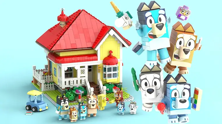 Bluey!! Advances to LEGO(R)Ideas Review: Popular Dog Cartoon Hits 10,000 Votes