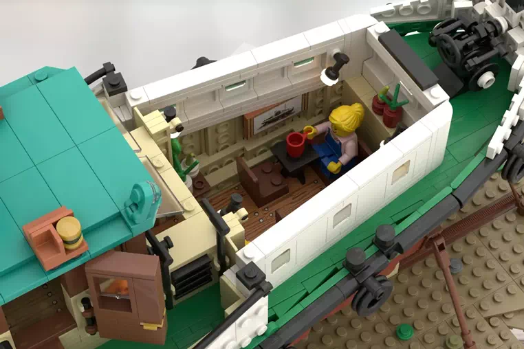 Nostalgia Afloat:Bob's Old Tugboat Sails into LEGO Ideas Review (2025-2026 Candidate) | 10K Supporters in 2024 Round 2