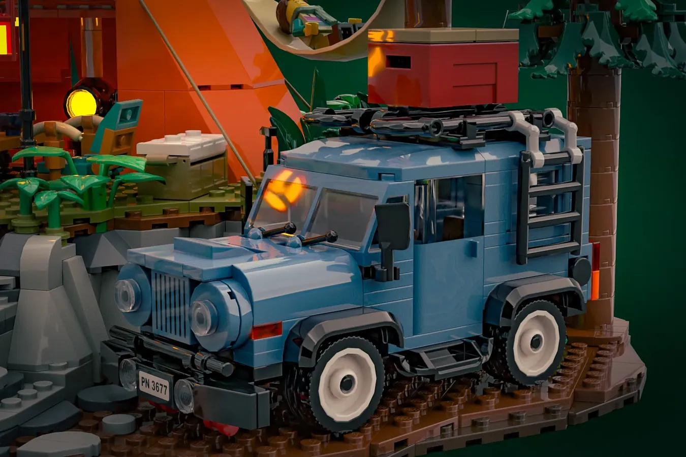 Relax and Connect with Nature: 'Camping Trip' Advances to LEGO® Ideas Review (2025-2026 New Product Candidate) | Introducing the Design that Gained 10,000 Supporters in the 3rd Round of 2024