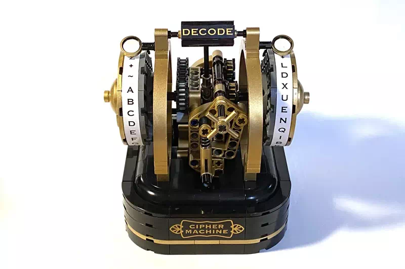 暗号機がレゴ(R)アイデアレビュー進出 | 1万サポート獲得デザイン紹介