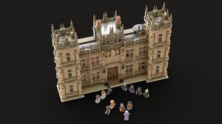 LEGO Ideas Review Welcomes ‘Downton Abbey’ Highclere Castle: A 2024 Contender for 2025-2026 Release!