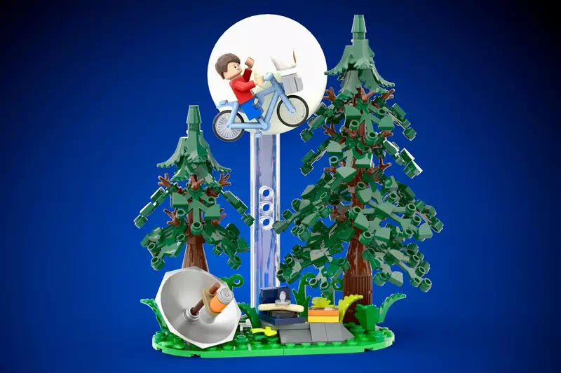 E.T.がレゴ(R)アイデアレビュー進出 | 1万サポート獲得デザイン紹介
