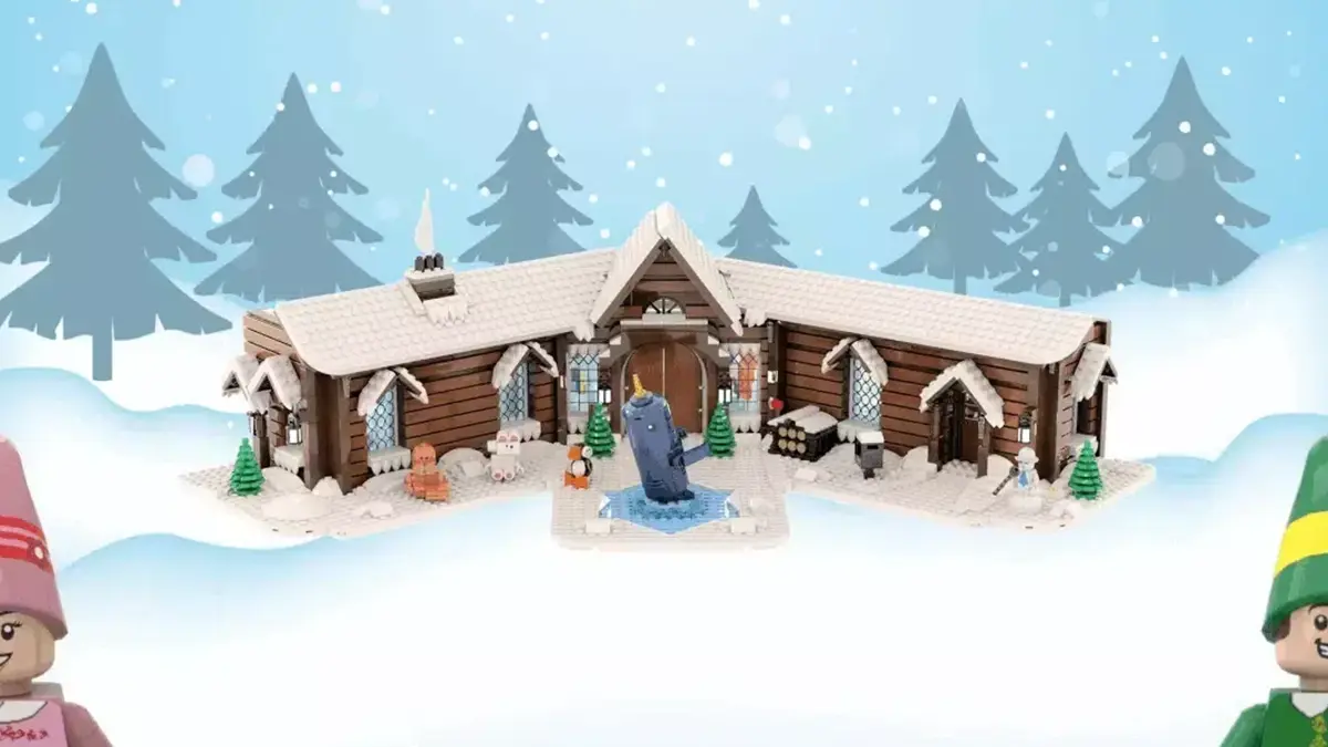Jon Favreau's 'Elf' Becomes LEGO® Set? Magical North Pole Workshop Advances to LEGO® Ideas 2025 Second Review