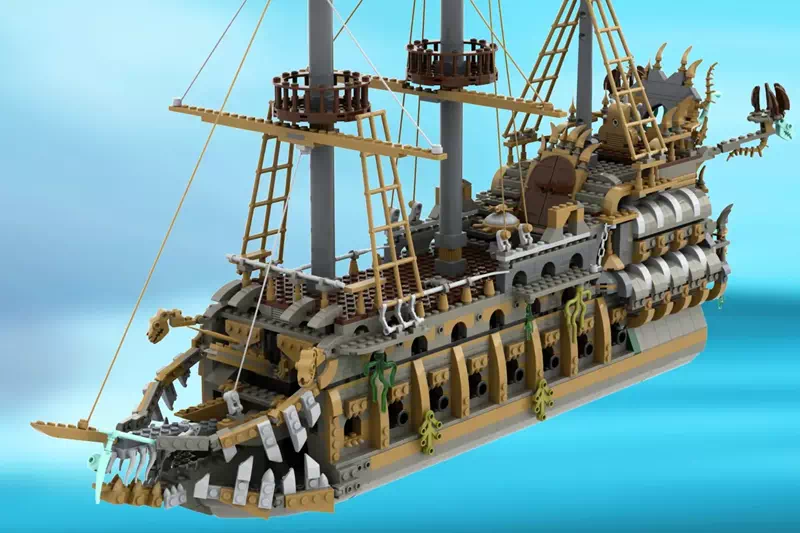 パイレーツ・オブ・カリビアン：フライングダッチマンがレゴ(R)アイデアレビュー進出 | 1万サポート獲得デザイン紹介