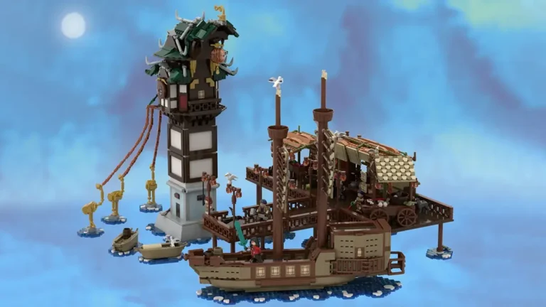 LEGO Meets Genshin: Liyue Harbor Wharf Sails into LEGO Ideas Review!