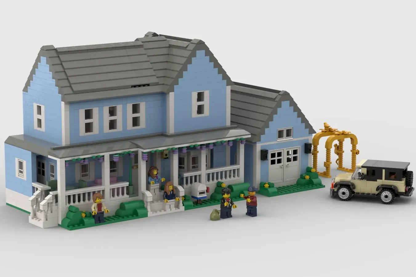 レゴ(R)アイデアで『ギルモアガールズの家』が製品化レビュー進出：2022年第1回1万サポート獲得デザイン紹介