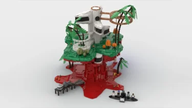 バーチャルミュージシャンの先駆け「ゴリラズ – プラスチックビーチ」がレゴ(R)アイデアレビュー進出 | 2025年第2回1万サポート獲得デザイン紹介