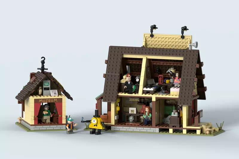 Gravity Falls Mystery Shack Reaches LEGO® Ideas Review Stage (2025-2026 New Set Candidate) | Introducing 10,000 Supporter Designs from 3rd Round of 2024