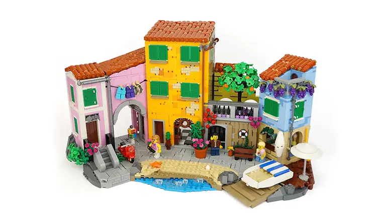 Escape to the Mediterranean: Italian Riviera Advances to LEGO® Ideas 2024 2nd Review, Eyeing 2025-2026 Release