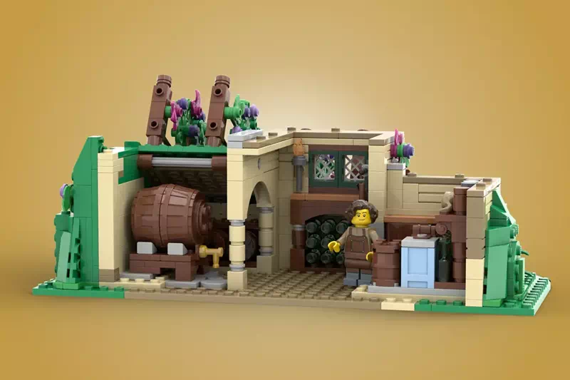 Experience Italian Countryside in LEGO® Bricks: 'Italian Villa' Advances to LEGO® Ideas Review (2025-2026 New Set Candidate) | Introducing 10,000 Supporter Design from 3rd Round of 2024