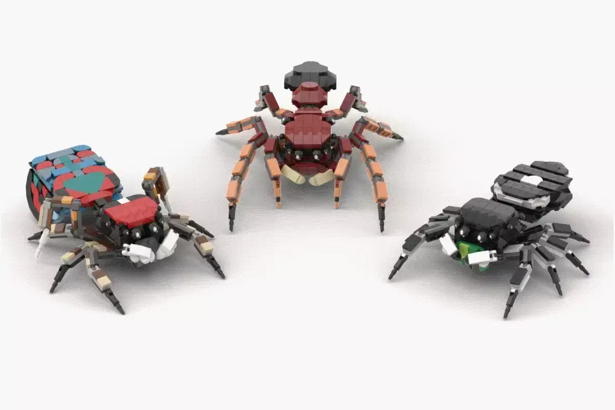ハエトリグモがレゴ(R)アイデアレビュー進出 | 1万サポート獲得デザイン紹介