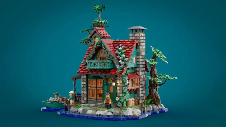 LEGO Lake House Dreams: Serene Island Retreat Advances to LEGO Ideas Review