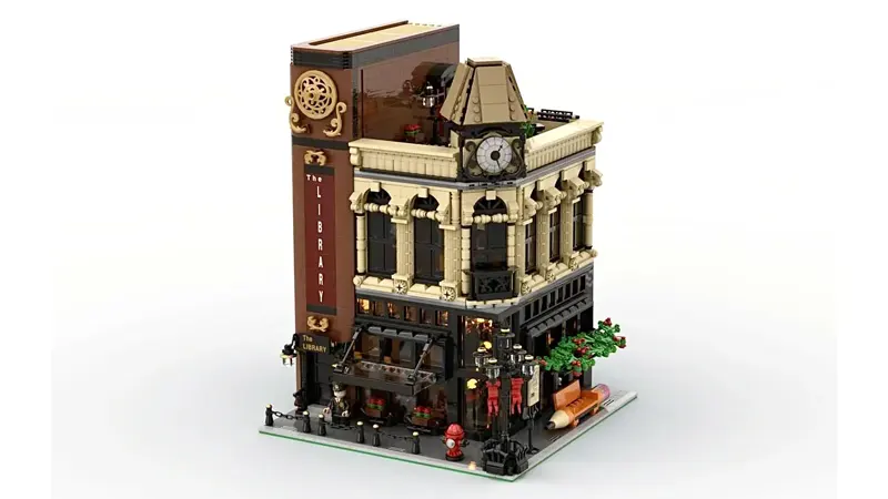 THE LIBRARY  | LEGO IDEAS 10K Design for 2022 1st Review