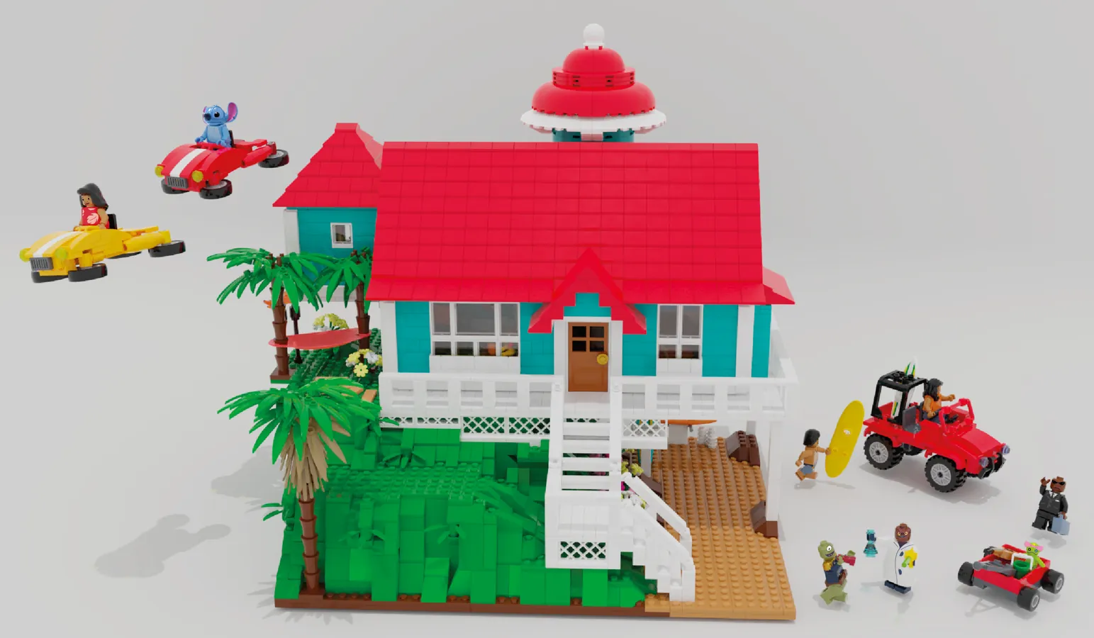 レゴ®アイデアで『リロ＆スティッチ：ビーチハウス』が製品化レビュー進出：2022年第2回1万サポート獲得デザイン紹介