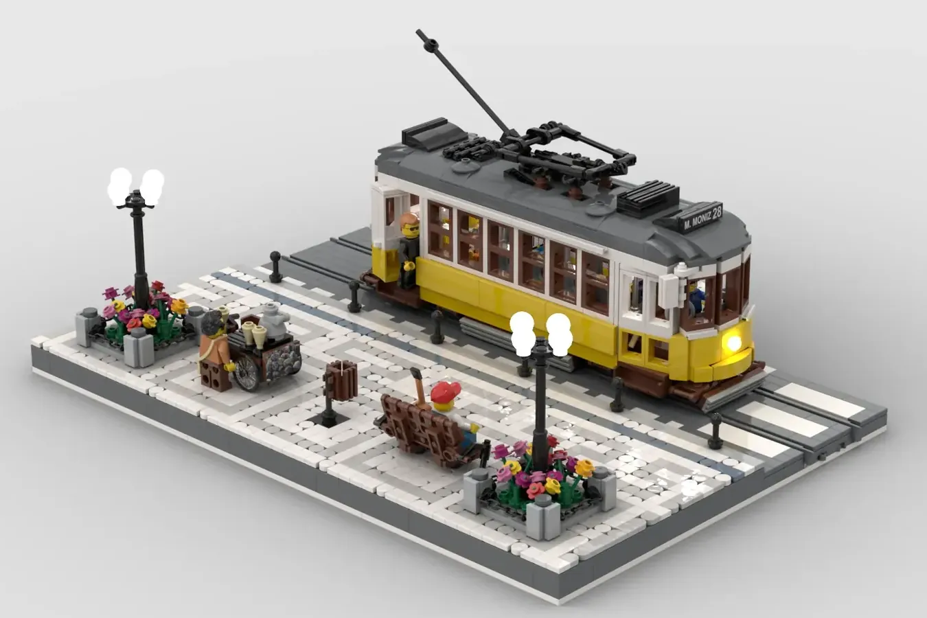 レゴ®アイデアで『リスボンのトラム』が製品化レビュー進出：2022年第2回1万サポート獲得デザイン紹介