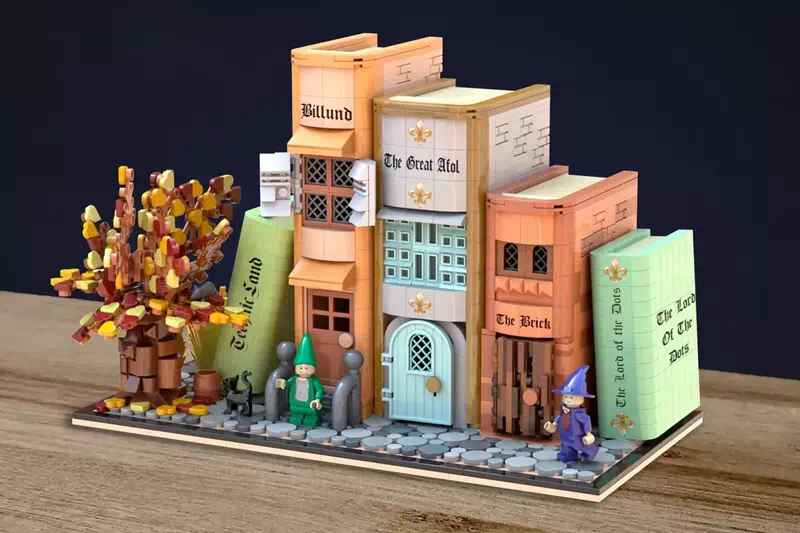 This is definitely the spellbook 'Magical Bookends' advancing to LEGO® Ideas Review (2025-2026 new product candidate) | Introduction of designs that gained 10,000 supporters in the 3rd round of 2024