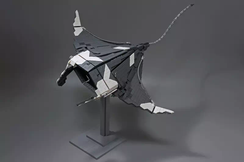 マンタレイ・メカがレゴ(R)アイデアレビュー進出 | 1万サポート獲得デザイン紹介