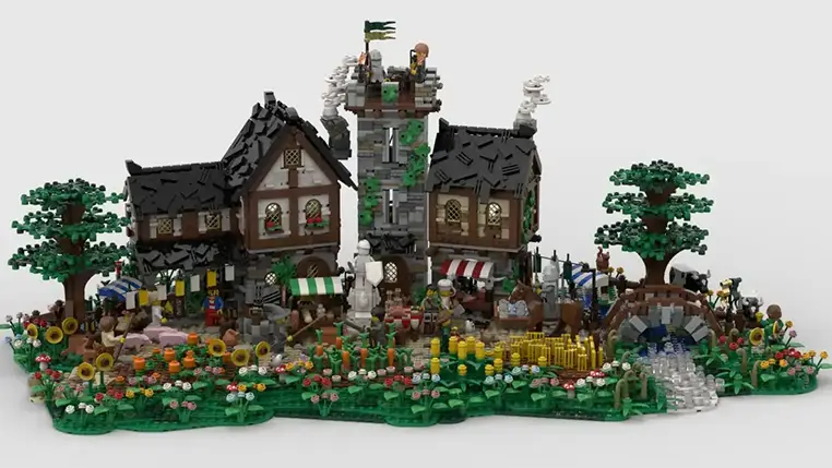 LEGO Ideas Spotlight: 'Medieval Village Market' Brings Vibrant History to Life - 2025-2026 Potential Release