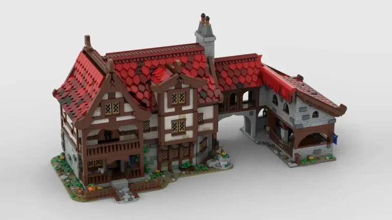 冒険者気分が味わえそう「lego-ideas-10k-medieval-tavern-inn」がレゴ(R)アイデアレビュー進出(2025～2026新作候補) | 2024年第3回1万サポート獲得デザイン紹介