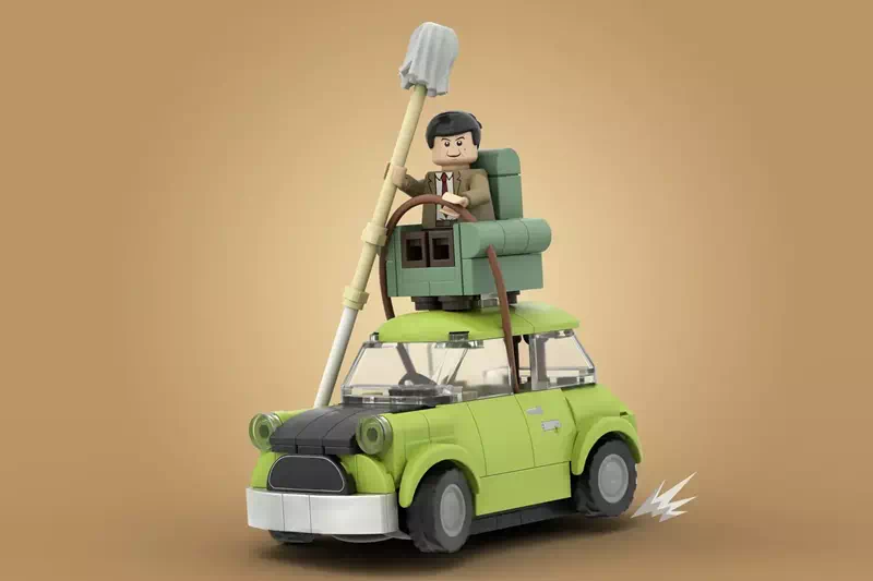 Mr. Bean's Suitcase Advances to LEGO® Ideas Review