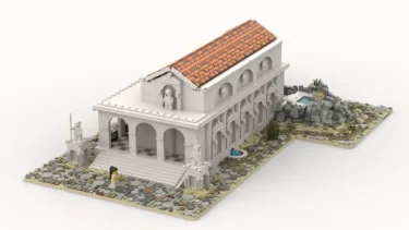 古代ローマの浴場「テルマエ・ロマエ」がレゴ(R)アイデアレビュー進出(2025～2026新作候補) | 2025年第1回1万サポート獲得デザイン紹介