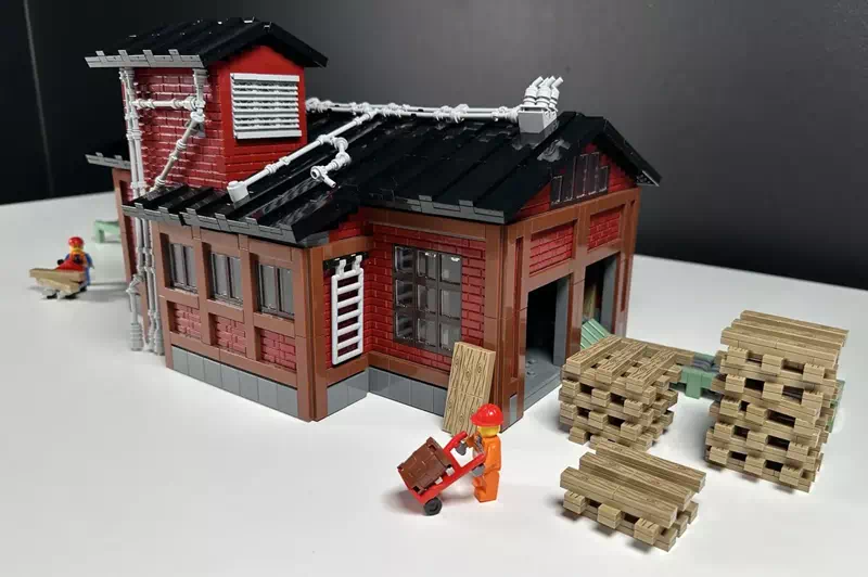 Sawmill advances to LEGO® Ideas Review (2025-2026 new product candidate) | Introduction of 10,000 supporter design from 3rd round of 2024