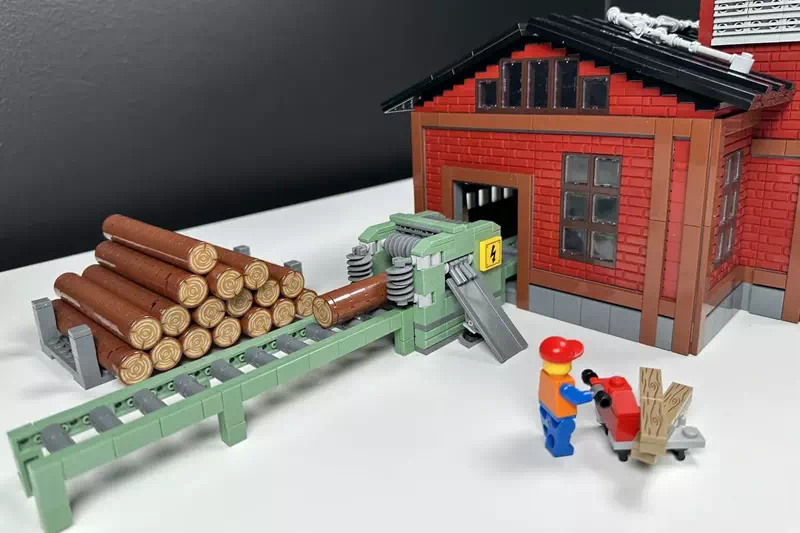 Sawmill advances to LEGO® Ideas Review (2025-2026 new product candidate) | Introduction of 10,000 supporter design from 3rd round of 2024