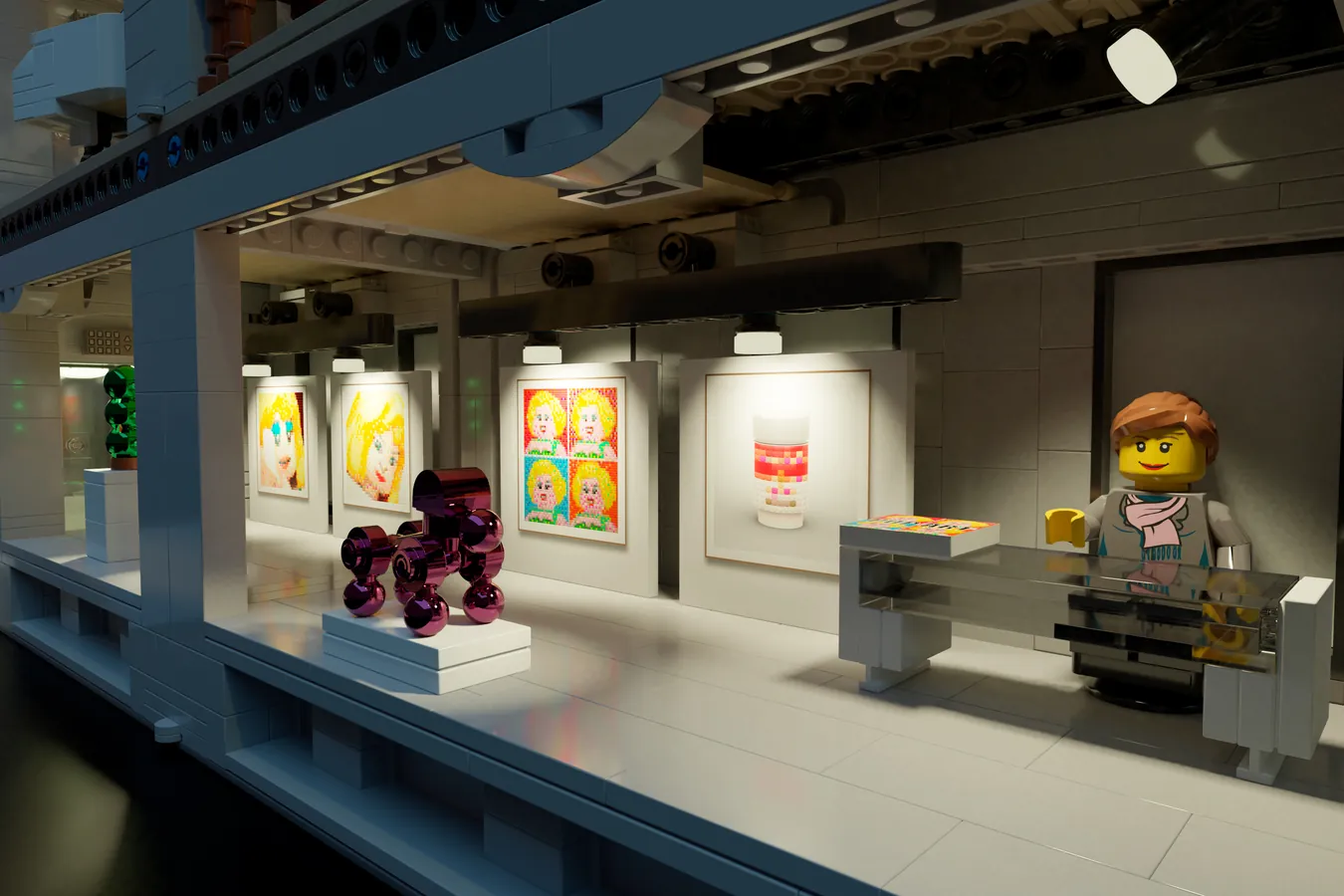 レゴ®アイデアで『アートセンター』が製品化レビュー進出：2022年第2回1万サポート獲得デザイン紹介