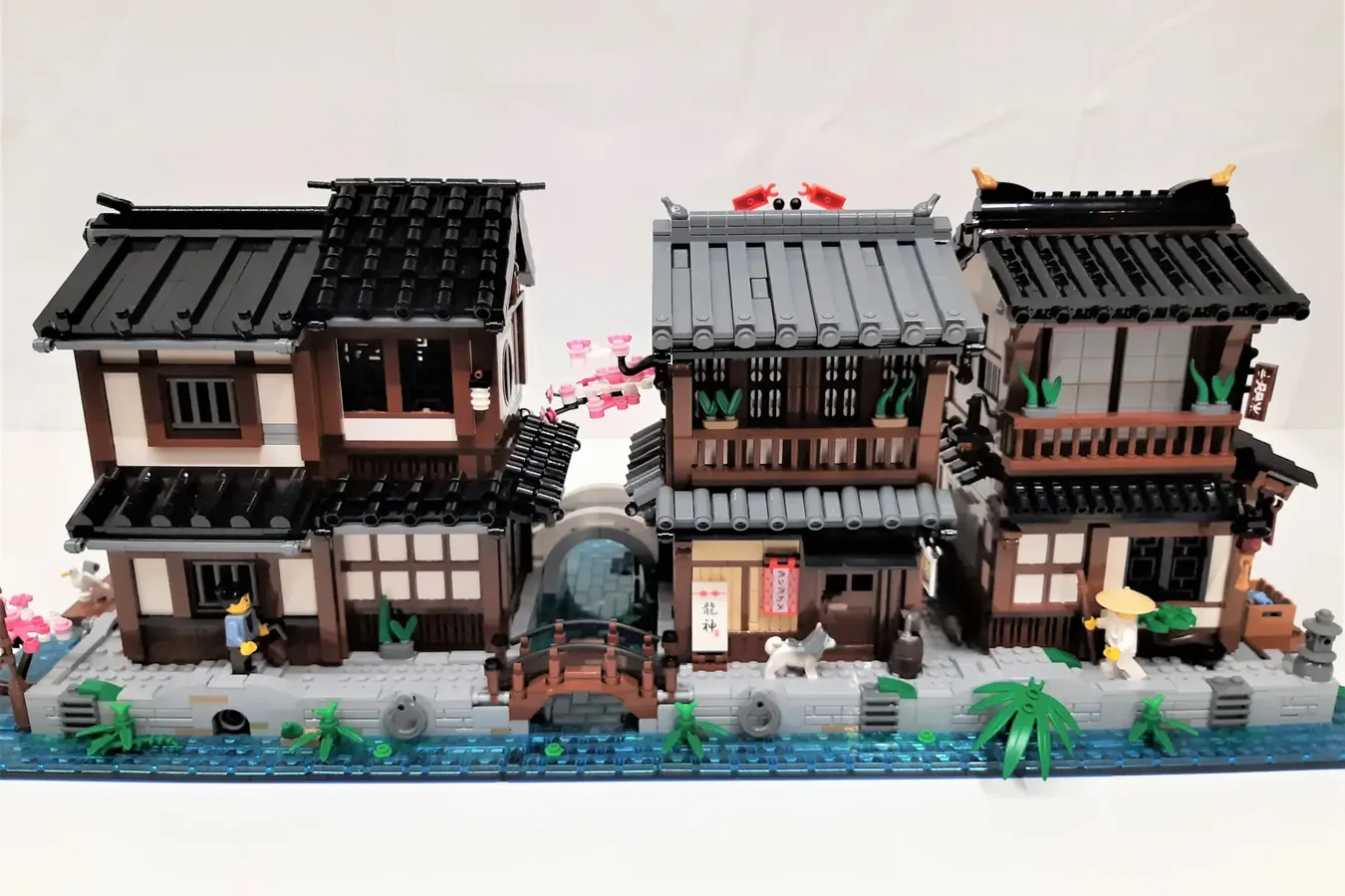 レゴ®アイデアで『伝統的な日本の町並み』が製品化レビュー進出：2022年第2回1万サポート獲得デザイン紹介