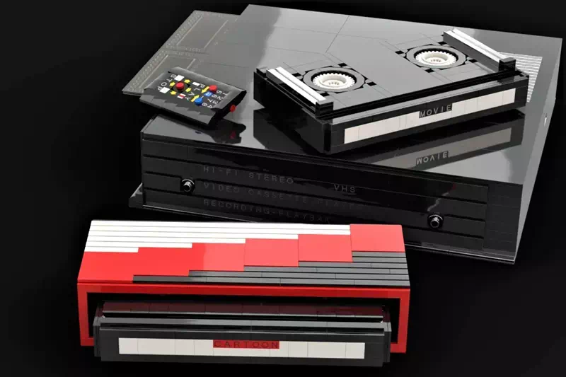 VHSがレゴ(R)アイデアレビュー進出 | 1万サポート獲得デザイン紹介