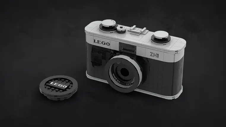 レゴ(R)ブロックで写真が撮れる！「LEGO ZH1 35mmフィルムカメラ」がレゴ(R)アイデアレビュー進出(2025～2026新作候補) | 2024年第2回1万サポート獲得デザイン紹介