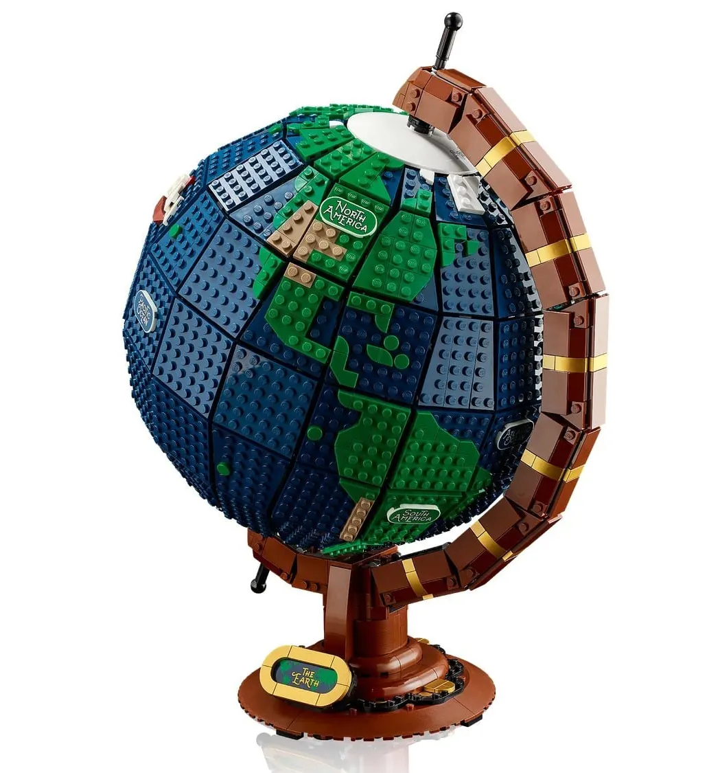 2月1日発売レゴ(R)アイデア『21332 地球儀』新製品情報(2022)