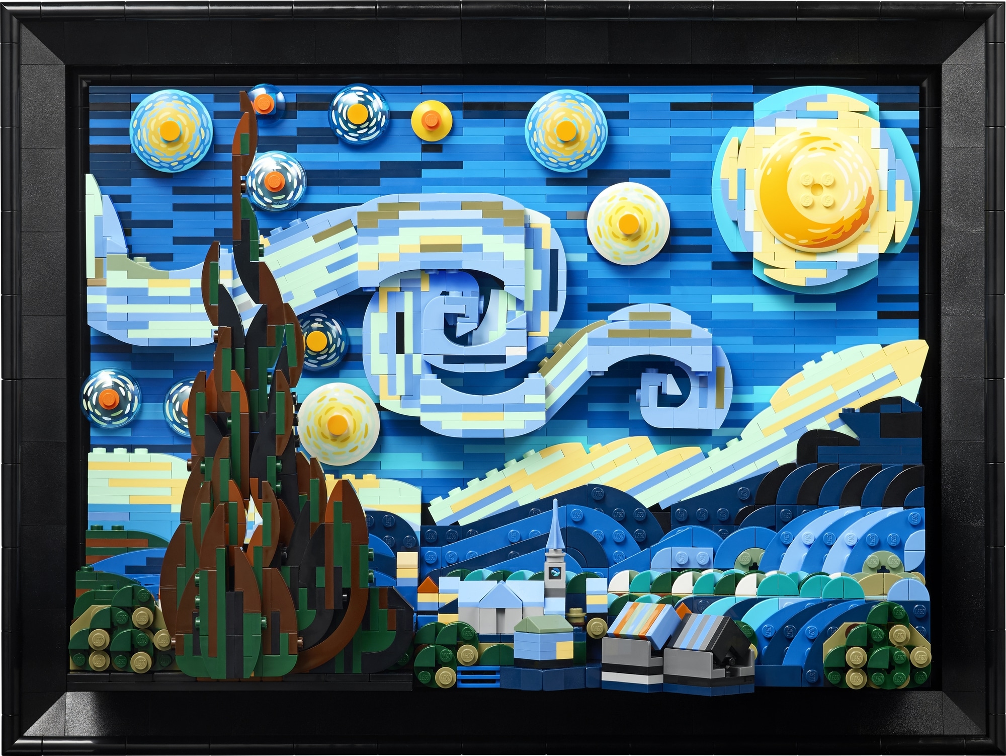 21333 ゴッホ 「星月夜」レゴ　 MoMA 　アート　アイデア